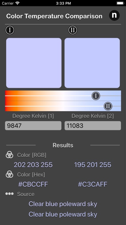 Color Temperature Comparison screenshot-5