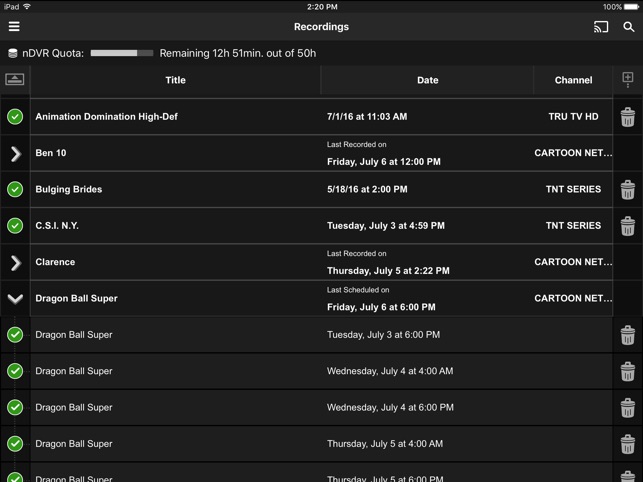 YourTV Minerva 10 for iPad(圖7)-速報App