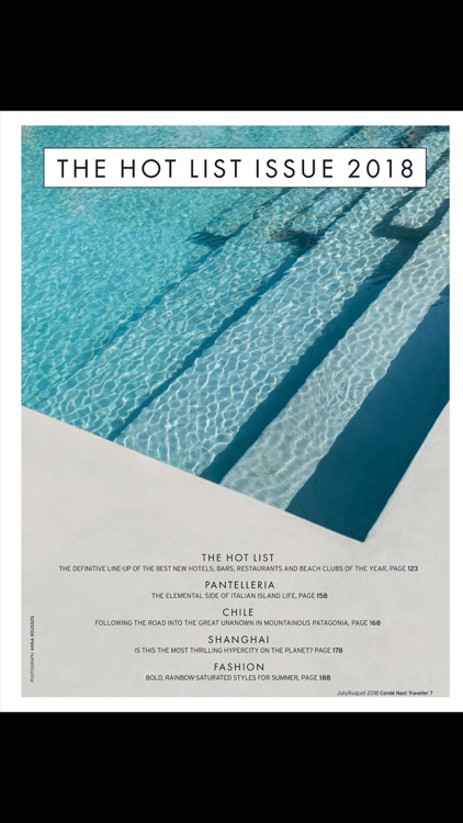 Condé Nast Traveller Magazine