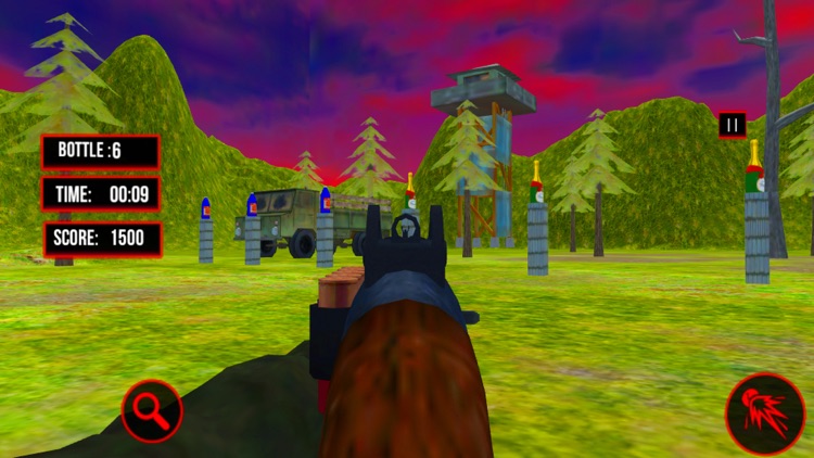 Real Gun Bottle Shooter 3D screenshot-4