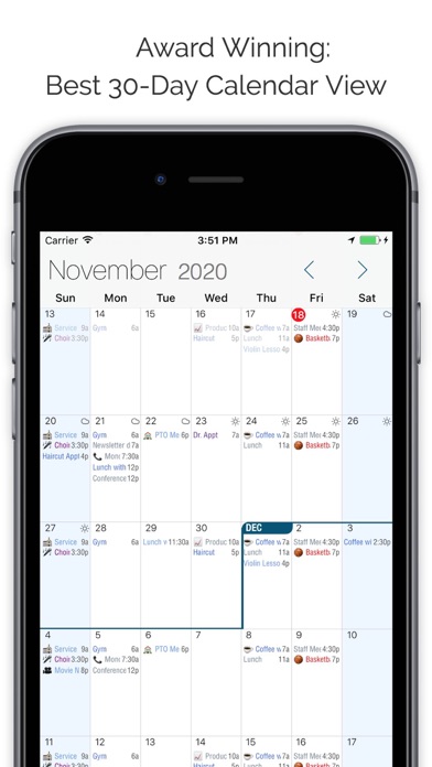 Informant 5 Calendar screenshot1