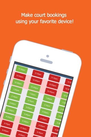 SportyHQ Bookings - náhled