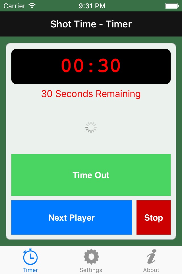 Shot Time - Pool Timer screenshot 2