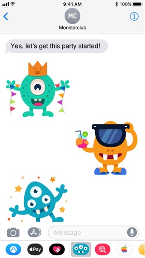 Happy Monster stickers(圖5)-速報App