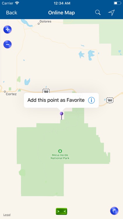 Mesa Verde National Park Map screenshot-3