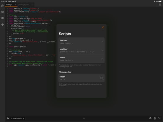 play.js - JavaScript IDE play.js - JavaScript IDE