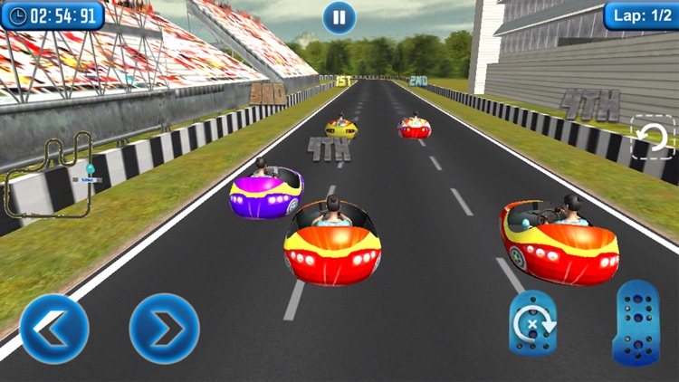 Bumper Car Race Simulator 2018 screenshot-3