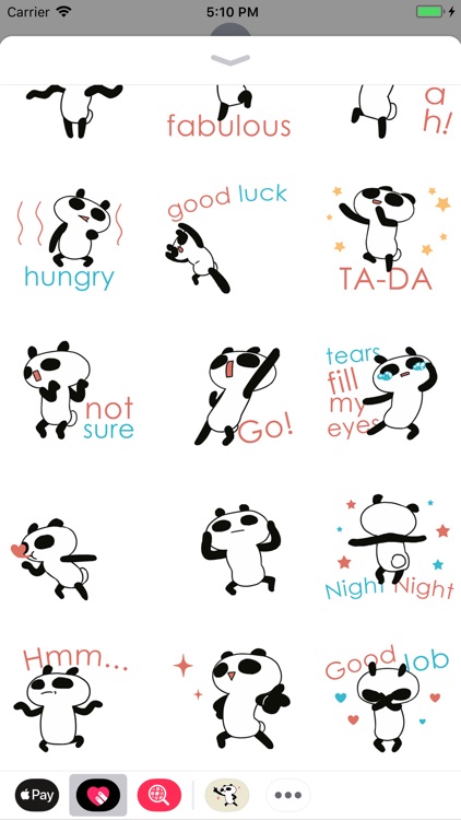 Punny Panda Bear Animated