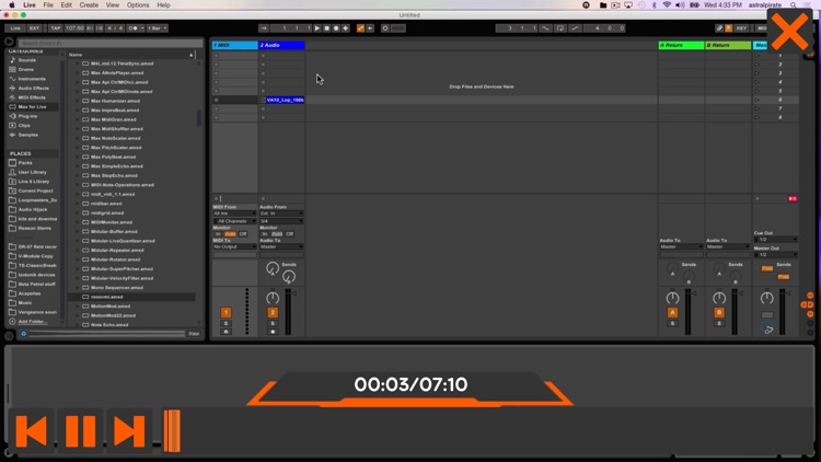 Video FX Course for Ableton