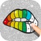 Create shiny Paint Colored art and Shiny Mandala Art work that you can show off to your friends and family