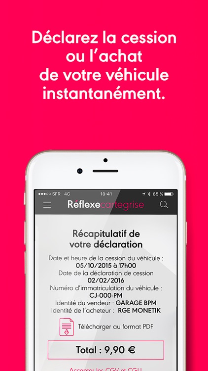 Réflexe carte grise screenshot-4