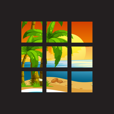 Grids Art : Giant Photo Square