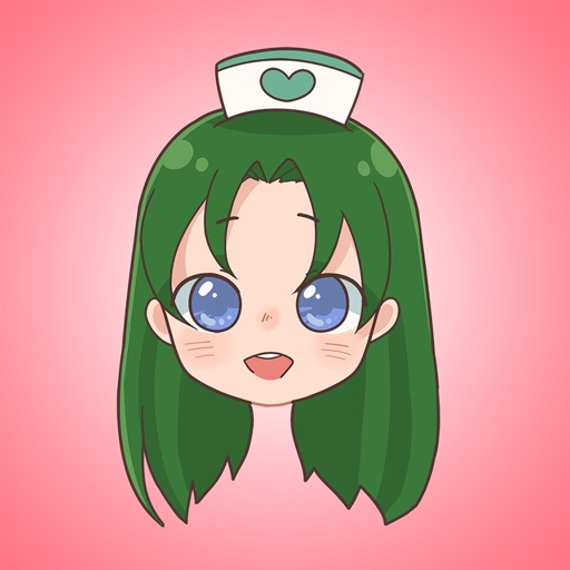 Nurse Mori Anime Stickers