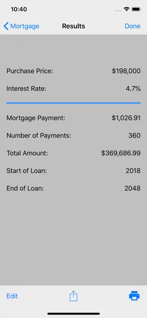 Mortgage Debt Calculator(圖2)-速報App