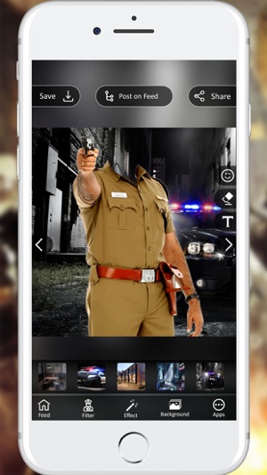 Man Police Photo Suit(圖4)-速報App