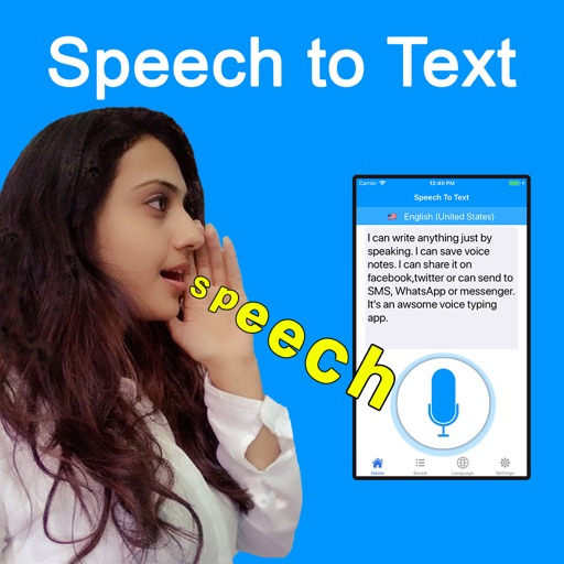 Speech to Text - Voice Notes Icon