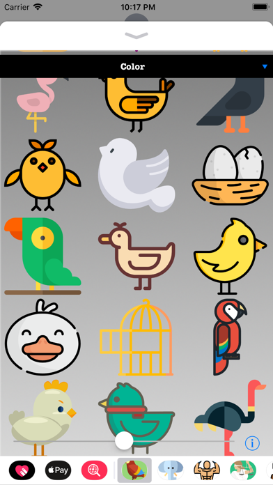 Bird Stickers HD screenshot 2