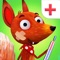 We received the "Editor´s Choice" award by Apple for "Little Fox Animal Doctor" And in addition our app was awarded the "Tech with Kids' Best Pick Award" for exceptional design of a children's app