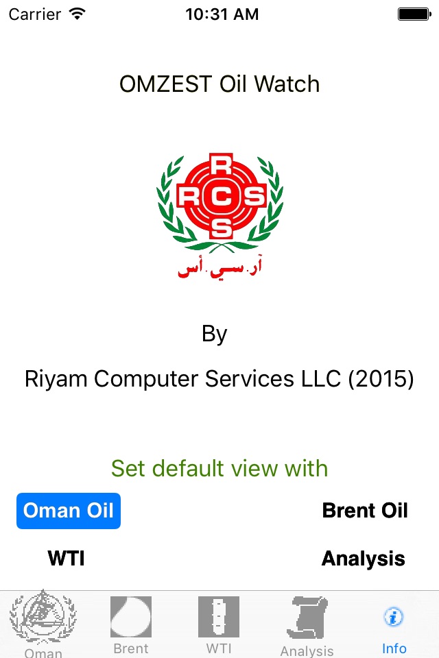 OMZEST Oil Watch screenshot 2