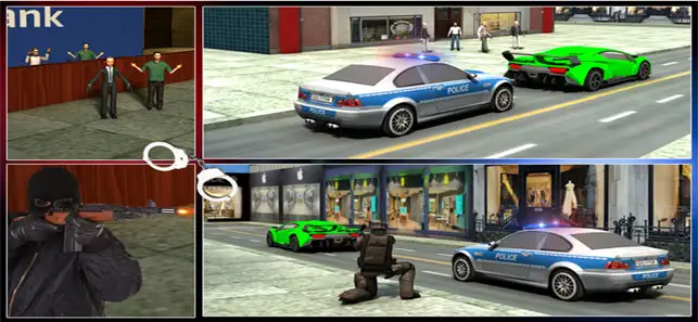 Bank Robbery 3D Police Escape, game for IOS