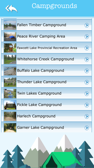 Alberta Campground&State Parks screenshot 3