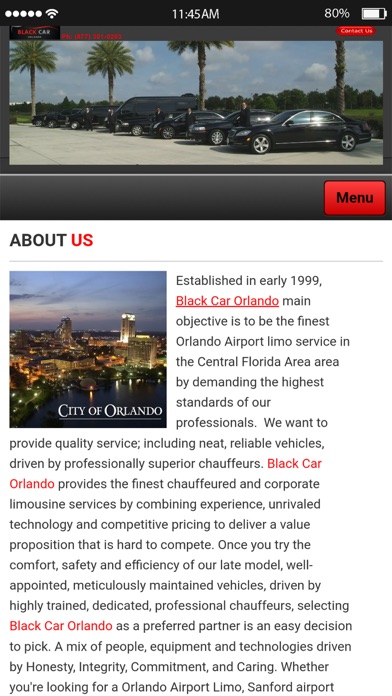 The Black Car Service screenshot 3