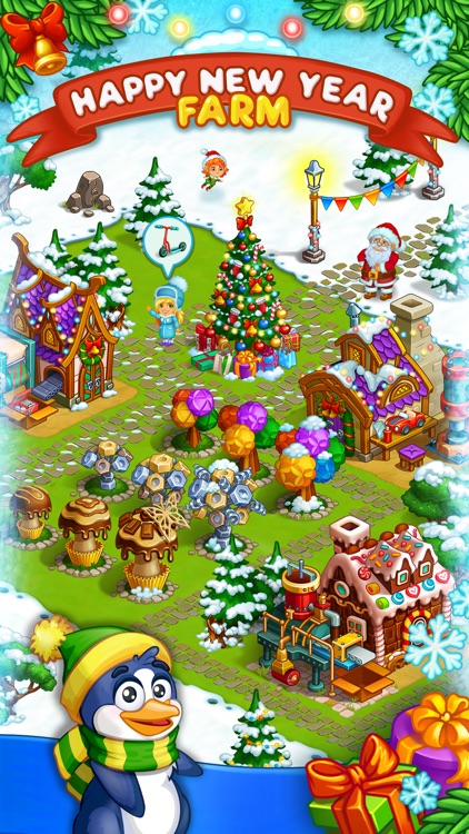 New Year Farm of Santa Claus