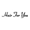 Hair For You provides a great customer experience for it’s clients with this simple and interactive app, helping them feel beautiful and look Great