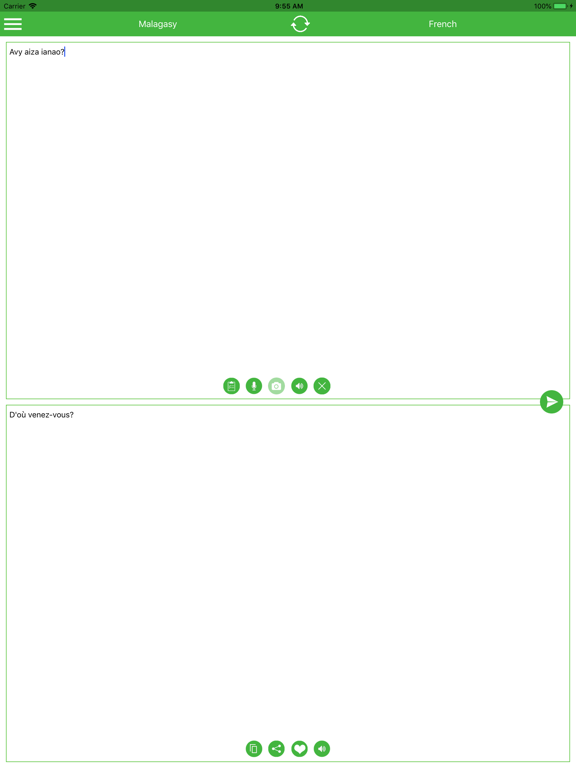 Malagasy French Translator screenshot 2