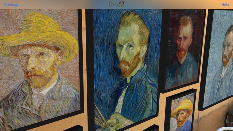 Vincent Self Portraits AR