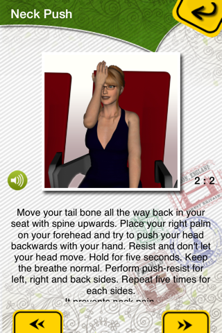 In-flight yoga screenshot 3