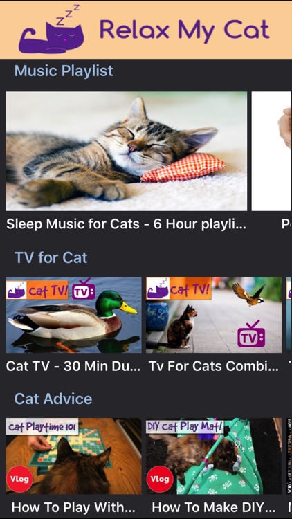 RelaxMyCat - Relaxing Music TV