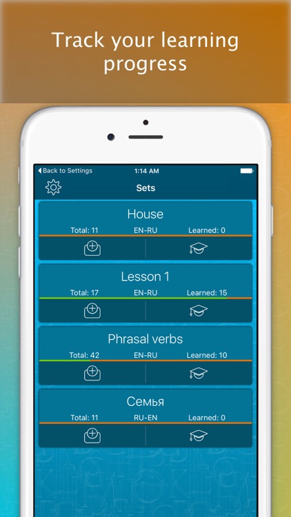 MemCards - Learn words quickly screenshot-3