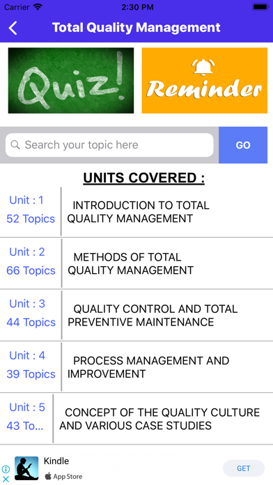 How to cancel & delete Total Quality Management from iphone & ipad 2