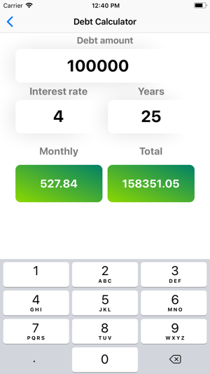 Percentage Calculator App %