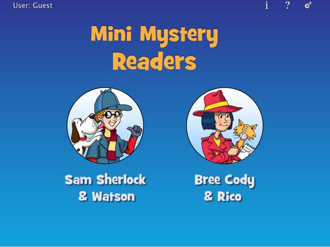 Mini Mystery Readers Lite