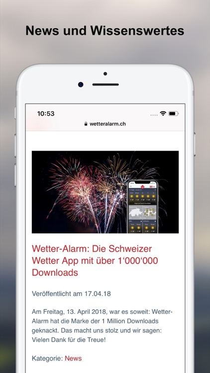 Wetter-Alarm: Wetter & Alarme screenshot-7