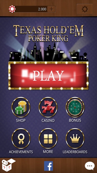 Texas Holdem Poker-King 1.2.0 IOS -