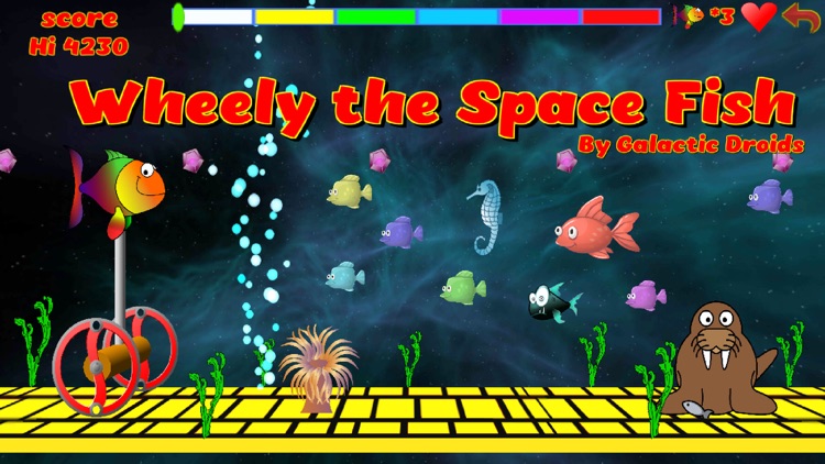 Wheely the Space Fish