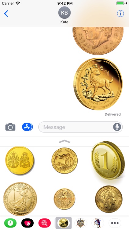 Coins Set Stickers screenshot-3