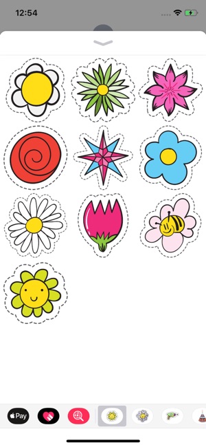 Lovely Flowers Stickers(圖2)-速報App