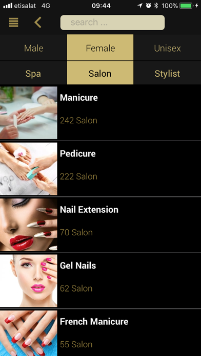 Salonaat:Online Beauty Booking screenshot 3