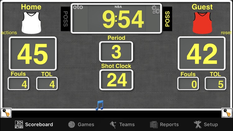 Basketball Scoreboard Pro screenshot-4