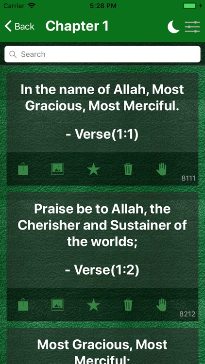 Quran Verses - in 27 Languages