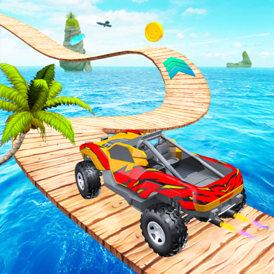 Car extreme 3D: mega ramp