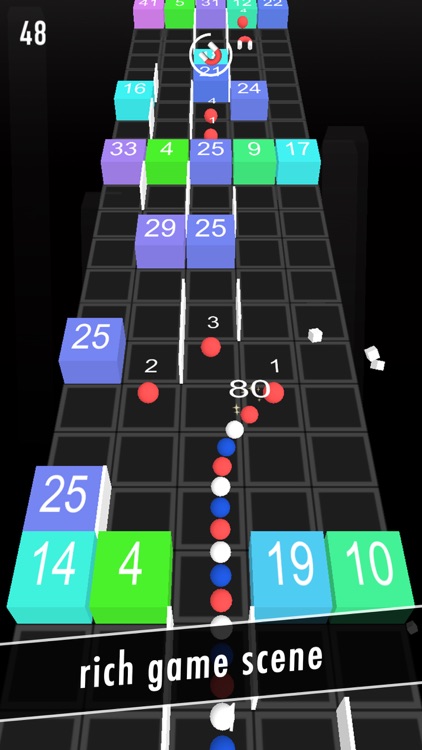 Balls Snake-Hit Up Number Cube