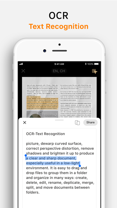 Doc Scan Pro - Scanner to Scan PDF, Print, Fax, Email, and Upload to Cloud Storages Screenshot 4