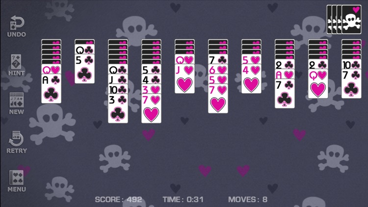 Spider Solitaire Pro! screenshot-3