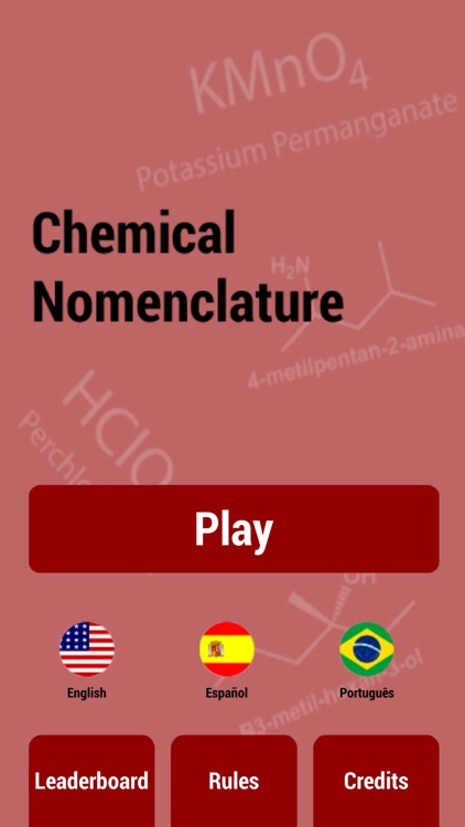 Chemical Nomenclature