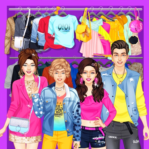 Superstar Family Dress up Game Icon